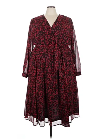 Pre-owned Torrid Casual Dress In Red
