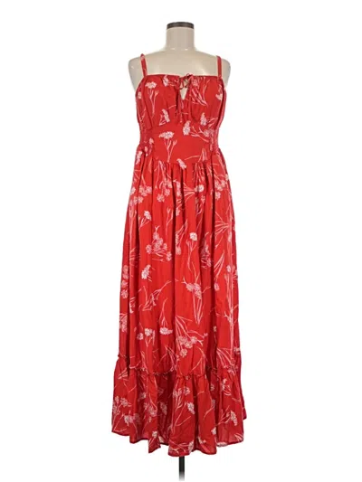 Pre-owned Torrid Casual Dress In Red