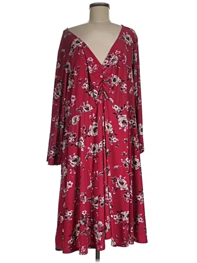 Pre-owned Torrid Casual Dress In Red