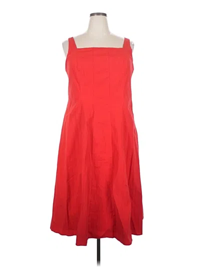 Pre-owned Torrid Casual Dress In Red