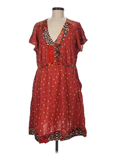 Pre-owned Torrid Casual Dress In Red