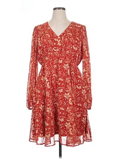 Pre-owned Torrid Casual Dress In Red