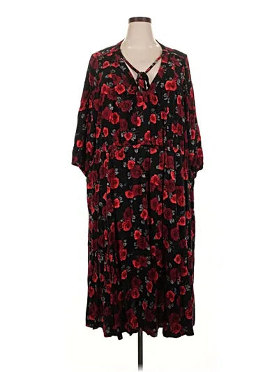 Pre-owned Torrid Casual Dress In Red