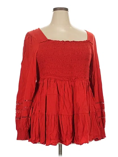 Pre-owned Torrid Casual Dress In Red