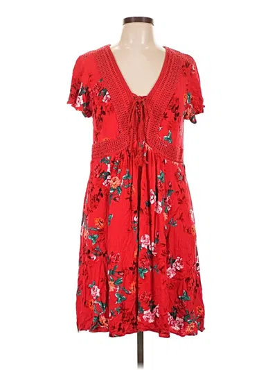 Pre-owned Torrid Casual Dress In Red