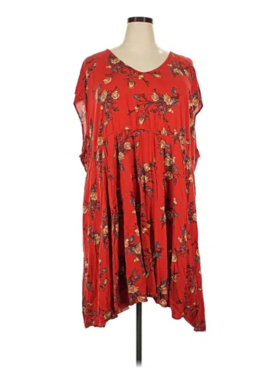 Pre-owned Torrid Casual Dress In Red