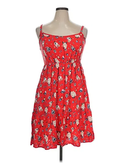 Pre-owned Torrid Casual Dress In Red