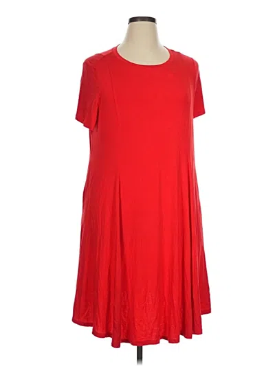 Pre-owned Torrid Casual Dress In Red