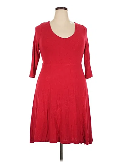 Pre-owned Torrid Casual Dress In Red