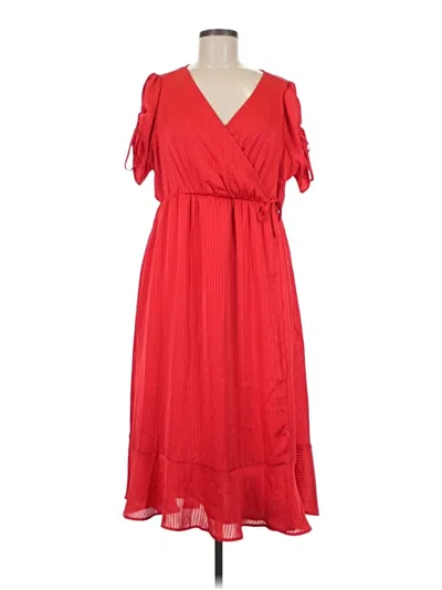 Pre-owned Torrid Casual Dress In Red