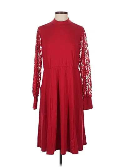 Pre-owned Torrid Casual Dress In Red