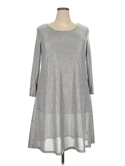 Pre-owned Torrid Casual Dress In Silver