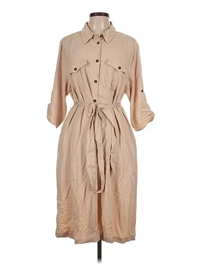 Pre-owned Torrid Casual Dress In Tan