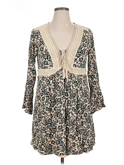 Pre-owned Torrid Casual Dress In Tan