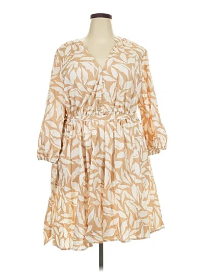 Pre-owned Torrid Casual Dress In Tan