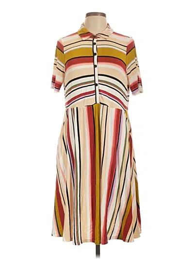 Pre-owned Torrid Casual Dress In Tan