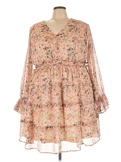 Pre-owned Torrid Casual Dress In Tan