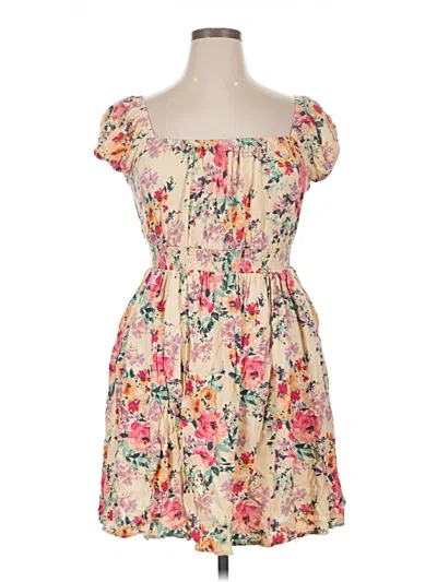 Pre-owned Torrid Casual Dress In Tan