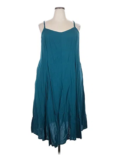 Pre-owned Torrid Casual Dress In Teal