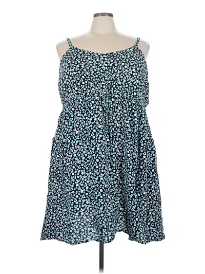 Pre-owned Torrid Casual Dress In Teal