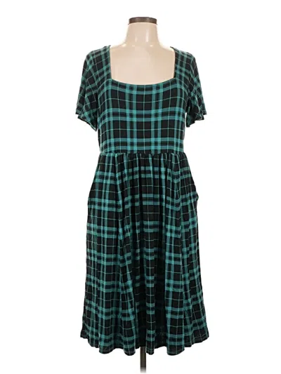 Pre-owned Torrid Casual Dress In Teal