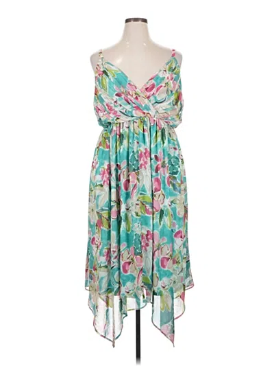 Pre-owned Torrid Casual Dress In Teal
