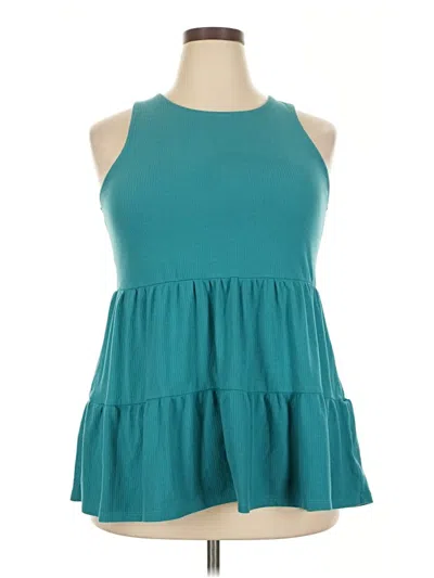 Pre-owned Torrid Casual Dress In Teal