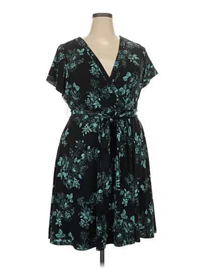 Pre-owned Torrid Casual Dress In Teal