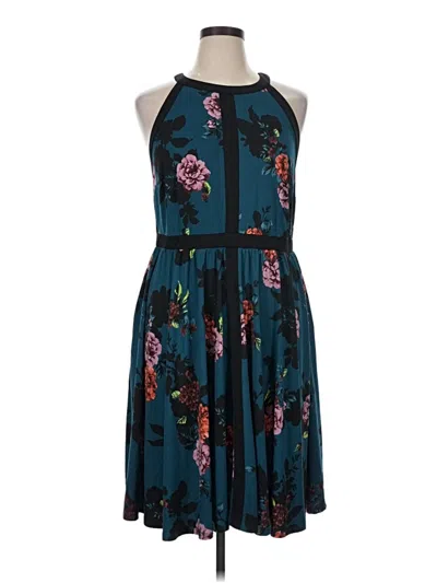 Pre-owned Torrid Casual Dress In Teal