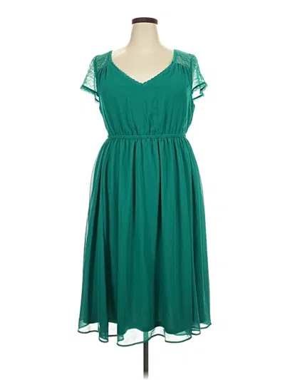 Pre-owned Torrid Casual Dress In Teal