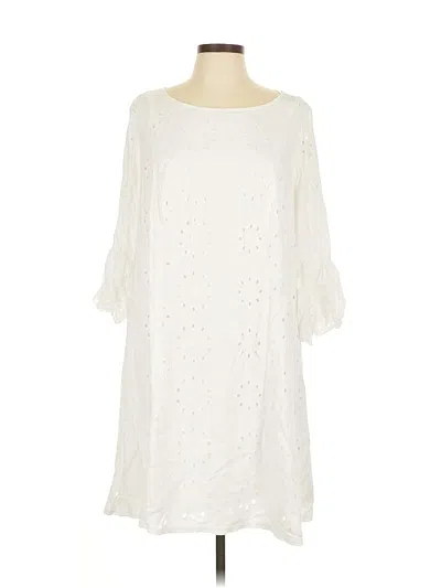 Pre-owned Torrid Casual Dress In White