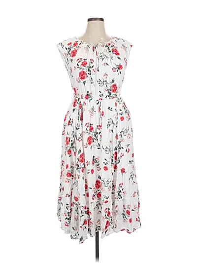 Pre-owned Torrid Casual Dress In White