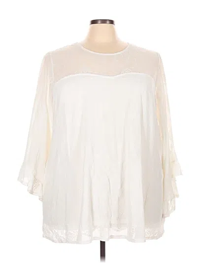 Pre-owned Torrid Casual Dress In White