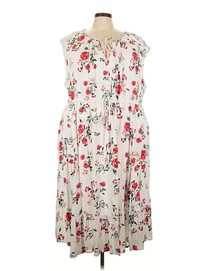 Pre-owned Torrid Casual Dress In White