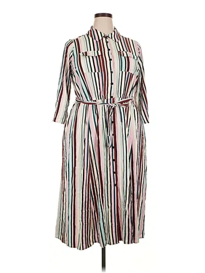 Pre-owned Torrid Casual Dress In White