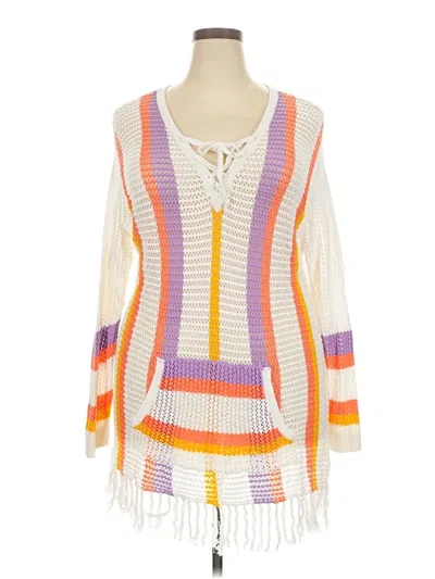 Pre-owned Torrid Casual Dress In White
