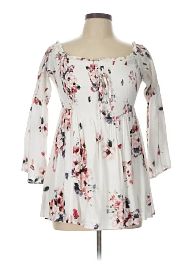 Pre-owned Torrid Casual Dress In White