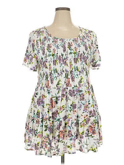 Pre-owned Torrid Casual Dress In White