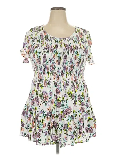 Pre-owned Torrid Casual Dress In White