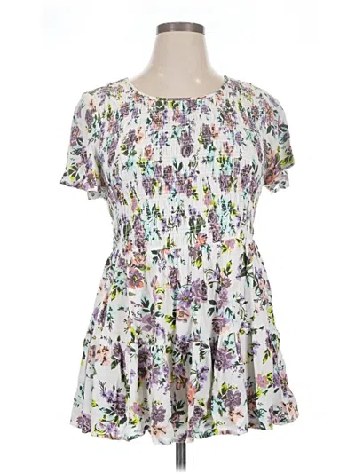 Pre-owned Torrid Casual Dress In White