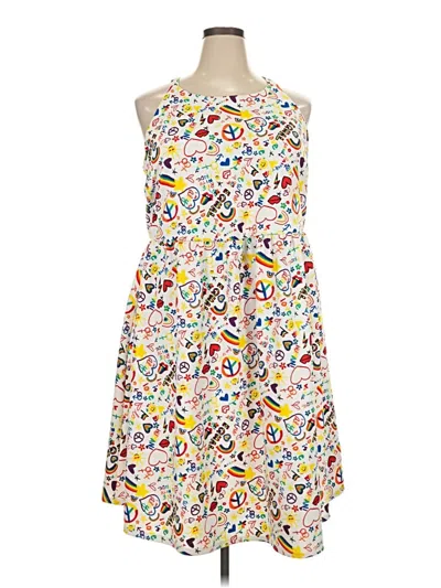 Pre-owned Torrid Casual Dress In White