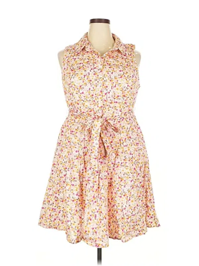 Pre-owned Torrid Casual Dress In Yellow