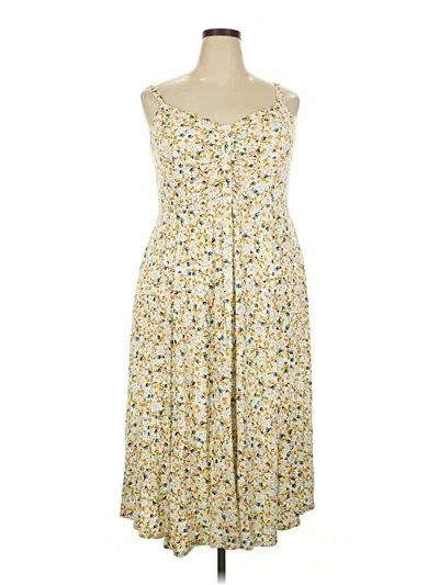 Pre-owned Torrid Casual Dress In Yellow