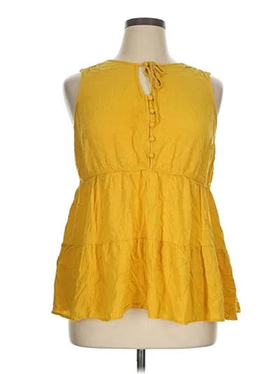 Pre-owned Torrid Casual Dress In Yellow