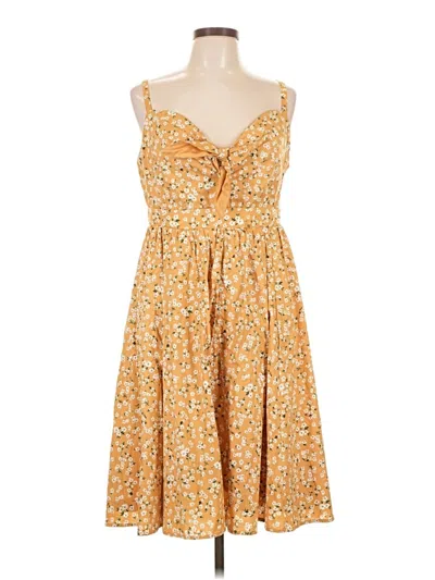 Torrid Casual Dress In Yellow