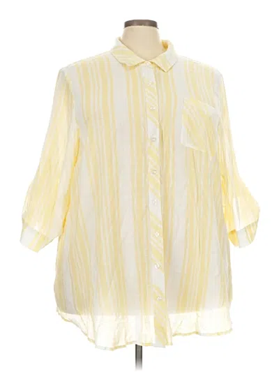 Pre-owned Torrid Casual Dress In Yellow