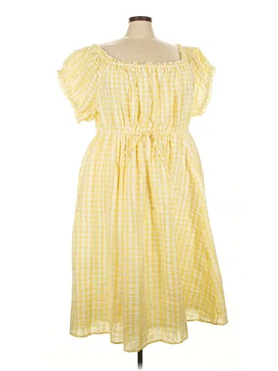Pre-owned Torrid Casual Dress In Yellow