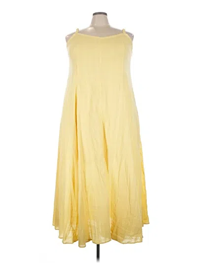 Pre-owned Torrid Casual Dress In Yellow