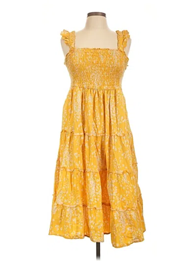Pre-owned Torrid Casual Dress In Yellow