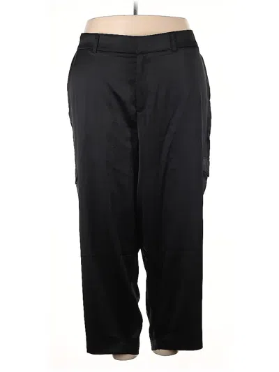 Pre-owned Torrid Casual Pants In Black